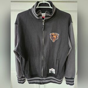 Mitchell & Ness Black and Gray Kids Puffer Jacket